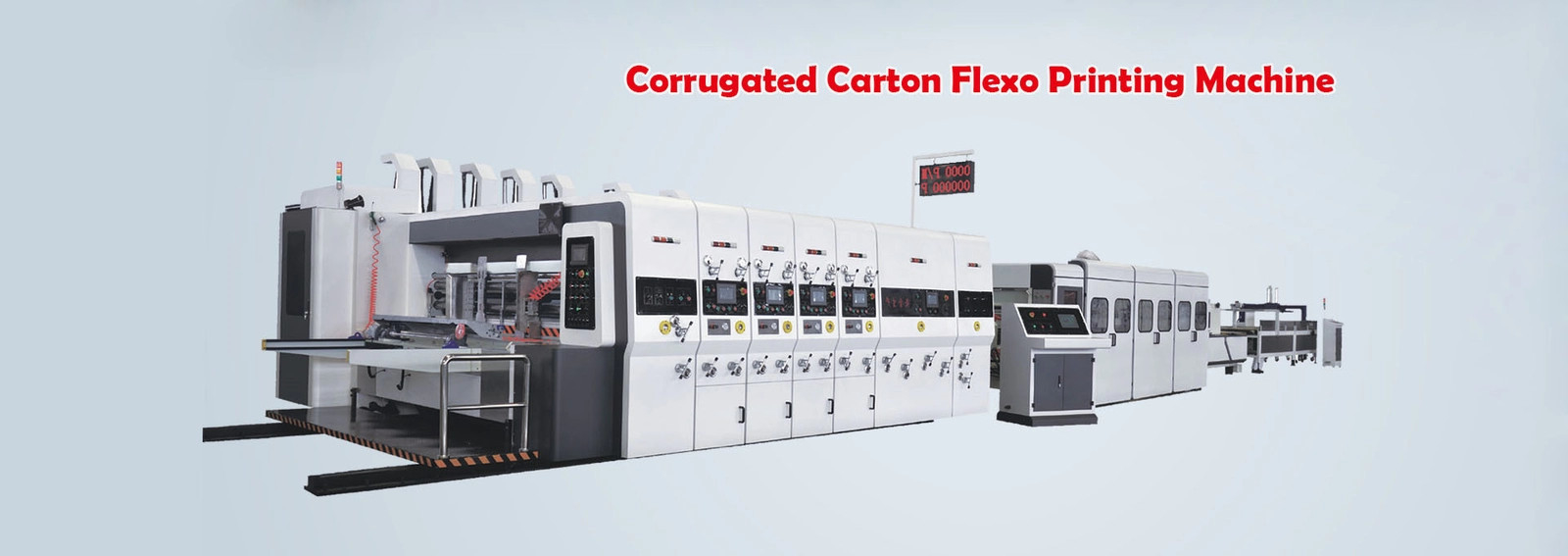 Corrugated Carton Flexo Printing Machine