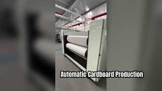 Introduce Double Facer For Corrugated Cardboard Production Line  Automatically Control For You