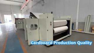 A Closer Look: Double Facer For Corrugated Cardboard Production Line Arc-Shaped Hot Plate