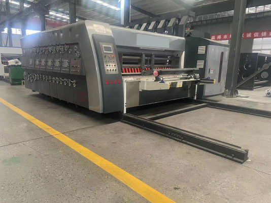 quality  Flexo Folder Gluer Casemaker with 50-70mm Wall Thickness, ±0.5mm Printing Precision, and Flexo Box Glue System factory
