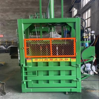 quality  Single Cylinder Waste Paper Baler Packer Wrapping Machine ISO CE factory