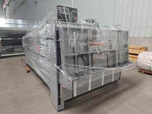 quality  Semi Automatic Computerised Slotter Flexo Folder Gluer with 60pcs/min Speed and 50-70mm Wall Thickness factory