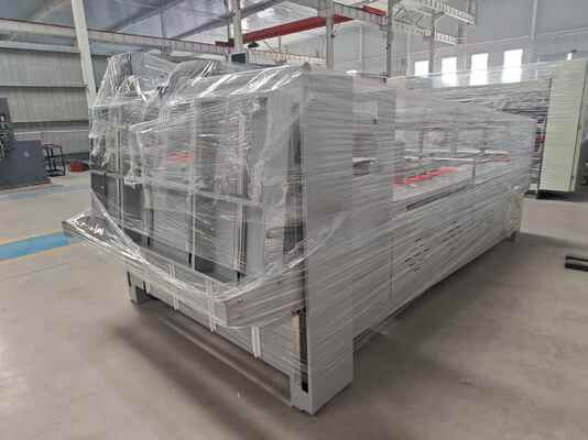quality  Semi Automatic Computerised Slotter Flexo Folder Gluer with 60pcs/min Speed and 50-70mm Wall Thickness factory