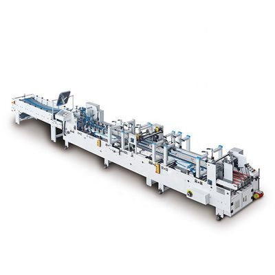 quality  Automatic Cardboard Carton Box Flexo Folder Gluer factory
