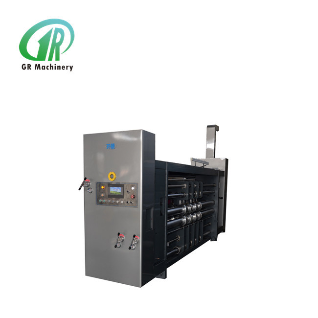 3 Colors Slotting Die Cutting Corrugated Carton Flexo Printing Machine ...