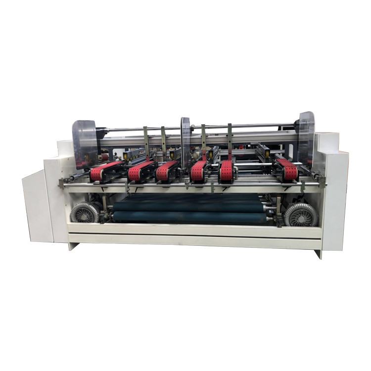 CE Automatic Corrugated Carton Folder Gluer Machine For Cardboard Box ...
