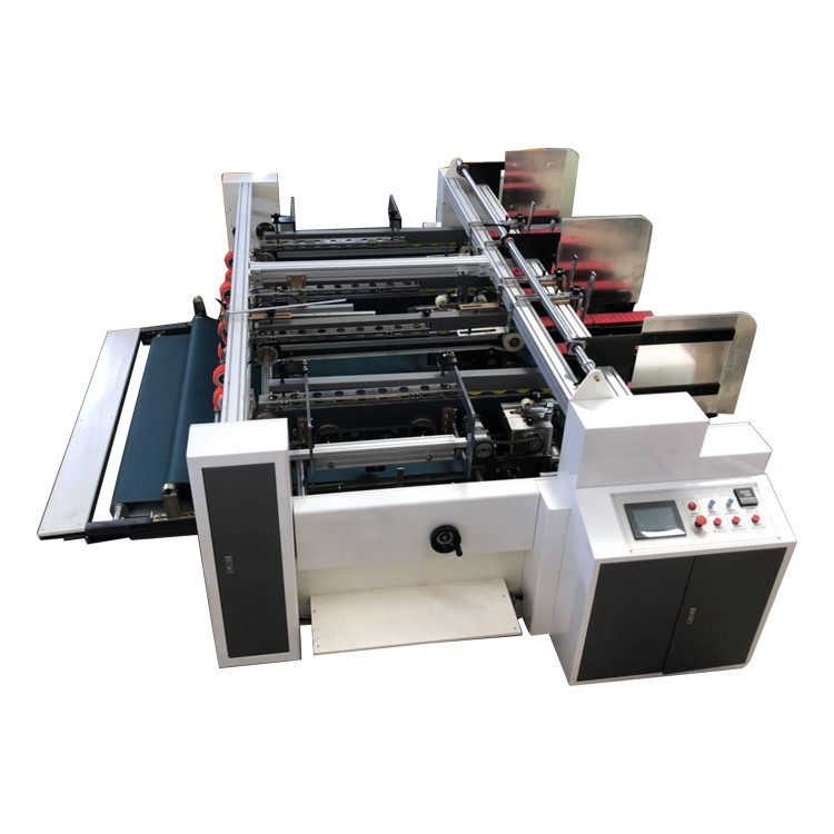 CE Automatic Corrugated Carton Folder Gluer Machine For Cardboard Box ...