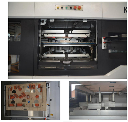 PP Sheet Creasing Corrugated Die Cutting Machine Corrugated Paper Production Line