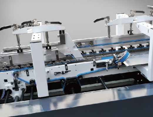 Automatic Corrugated Box Carton Folding And Gluing Machine For Packaging Printing Industry
