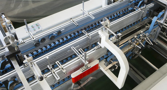 High Speed Automatic Carton Folder Gluer Machine Box Folding And Gluing Machine