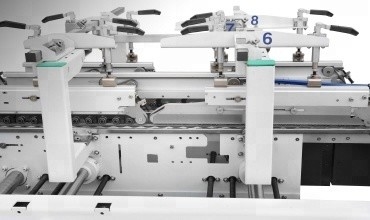 4&amp;6 Point High Speed Cold Folding And Gluing Machine For Carton Box