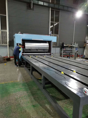 Longway 2 Color Flexo Carton Printing Machine 2500mm Large Roller slotting