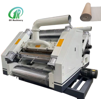 Fingerless Vacuum Adsorption Single Facer Corrugated Machine Electric Driven