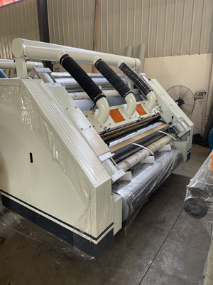 Fingerless Vacuum Adsorption Single Facer Corrugated Machine Electric Driven