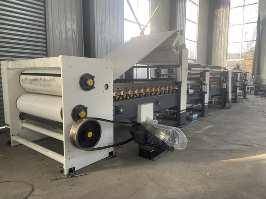 Full Automatic Corrugated Cardboard Production Line Carton Box Machinery
