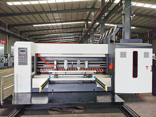 Pizza Box Making Iron Corrugated Carton Flexo Printing Machine 380V