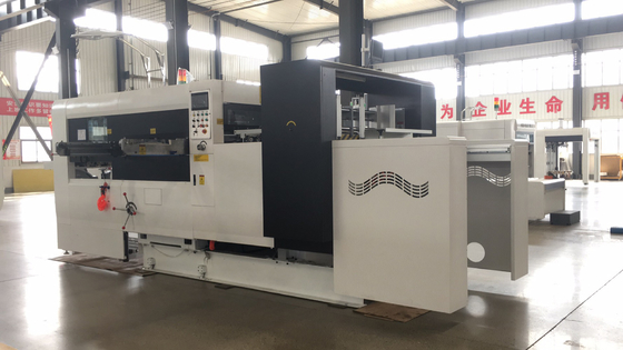 Fully Automatic Lead Edge Feeder Die Cutting And Creasing Machine Advanced Technology
