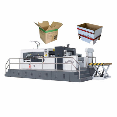 Corrugated Carton Die Cutting Machine with 1-10mm Cutting Thickness, PLC Control, and 4600 Sheets/h Speed