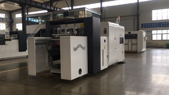 Fully Automatic Lead Edge Feeder Die Cutting And Creasing Machine Advanced Technology