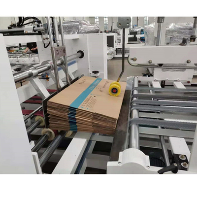 High Speed Full Computerized Corrugated Box Folder Gluer Machine 3KW