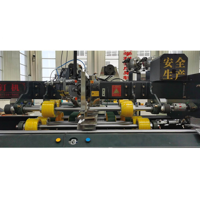 Semi Automatic Carton Box Stitching Machine 2000 Model Double Servo Single Piece
