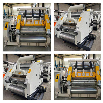 Steam Single Facer For Corrugated Cardboard Production Line 1400 Model 3 Tons