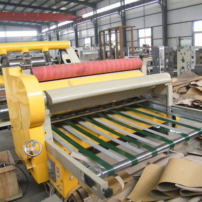 Mechanical Sheet Cutter For Corrugated Cardboard Production Line Four Knives