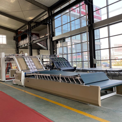 Corrugated Sheet glue pasting machine 6mm Max Lamination Thickness