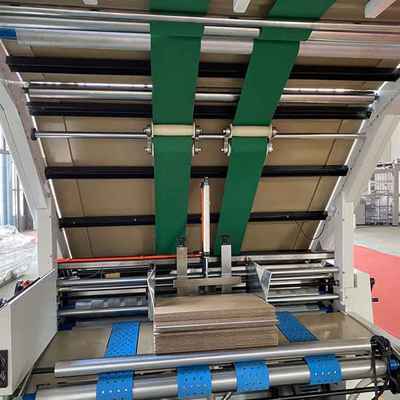 Corrugated Sheet glue pasting machine 6mm Max Lamination Thickness