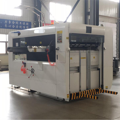 Flatbed Die Cutting And Creasing Machine For Corrugated Cardboard PP Sheet