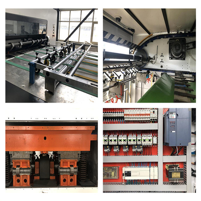 Flat Type Creasing Corrugated Carton Die Cutting Machine Automatic Pressed