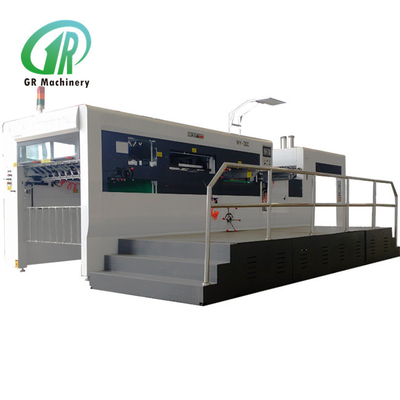Flat Type Creasing Corrugated Carton Die Cutting Machine Automatic Pressed