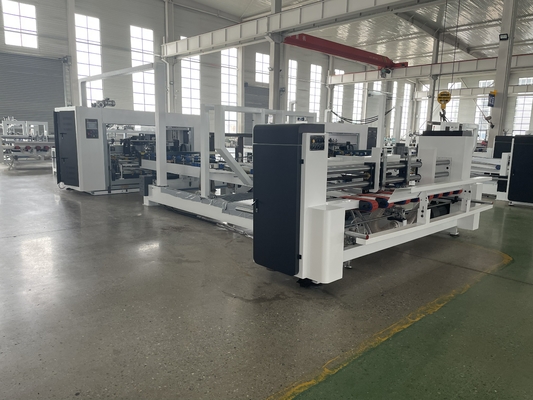 220V 50Hz Automatic Folder Gluer Stitcher With 0.1-2mm Stitching Thickness