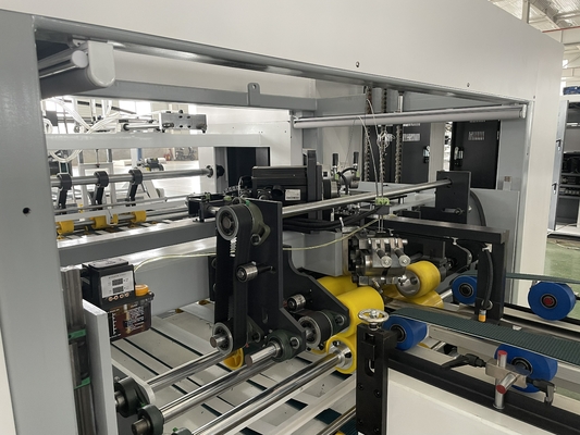 2500KG Automatic Folder Gluer Stitcher 0.1-2mm Thickness