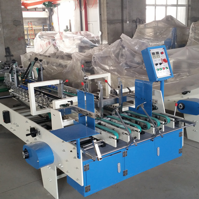 Automatic Cardboard Special Shaped Carton Flexo Folder Gluer Small Packing
