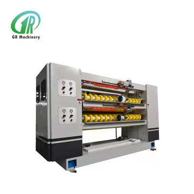 Double NC Cutter Helical Knives Corrugated Cardboard Production Line
