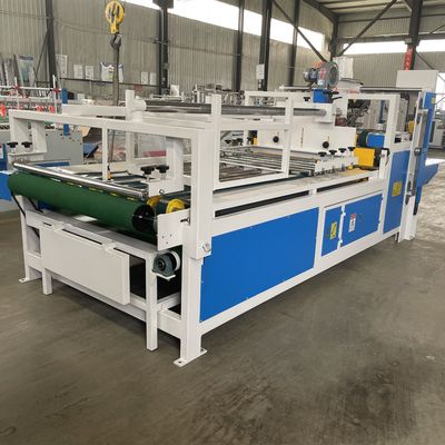 PLC Control Semi Automatic Gluing Machine Max Speed 200m/Min