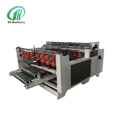 2000mm High Speed 2 Pieces Corrugated Carton Folder Gluer Machine Semi Auto
