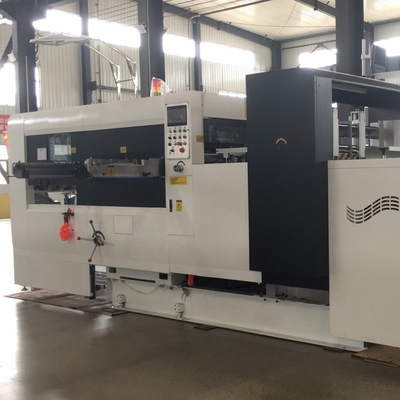 0-80 Pieces/Min Auto Die Cutting And Creasing Machine With Lead Edge Feeder MY1500