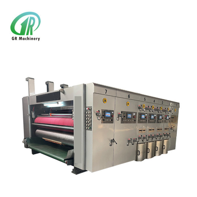 900x2000 Printing Machine Flexo 4 Colour Flexo Printing Machine Die Cutting