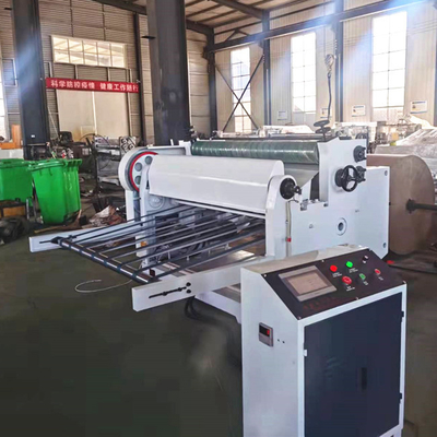 Computerized Corrugated Cardboard Production Line Paperboard Cutter 1600mm