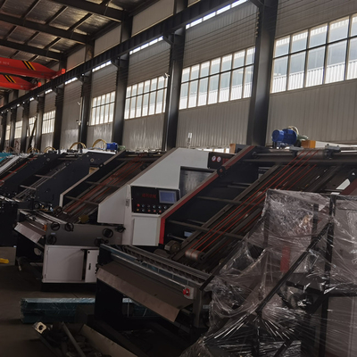1300x1250mm Semi Auto Flute Laminator Machine Single Side Corrugated Paper Board