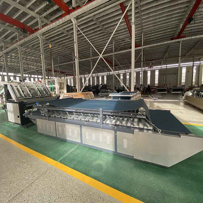 1600mm Servo Semi Automatic Flute Laminator Machine 6kw Single Side Corrugated