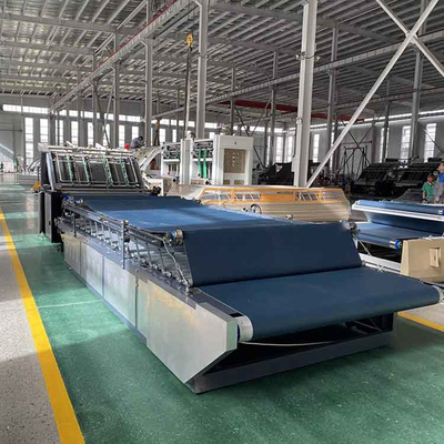 1600mm Servo Semi Automatic Flute Laminator Machine 6kw Single Side Corrugated