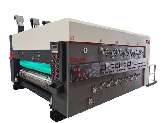 900x2000 Ink  Paperboard Corrugated Carton Flexo Printing Machine Slotting