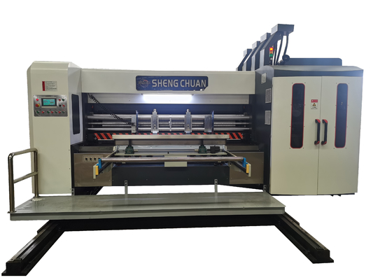 Flexo Corrugated Carton Printing And Slotting Machine Corrugated Cardboard Printer