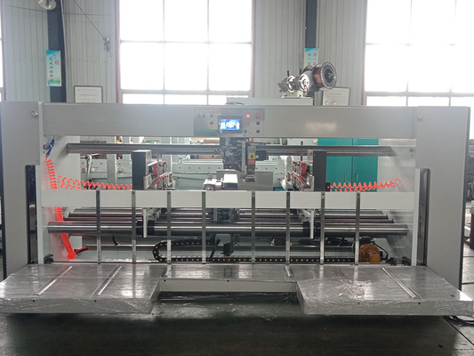 Semi Automatic Large Size Corrugated Carton Stitching Double Sheets Nailing Machine
