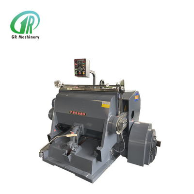 PP Hollow Sheets Manual Cardboard Flat Die Cutting Press Die-Cutting Machine For Paperboard