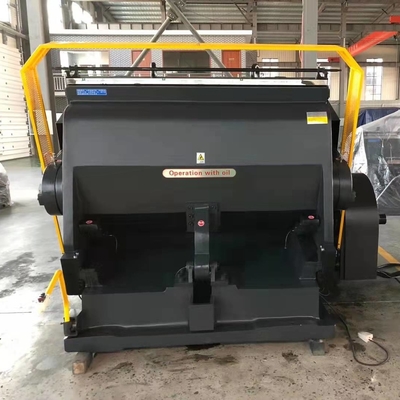 PP Hollow Sheets Manual Cardboard Flat Die Cutting Press Die-Cutting Machine For Paperboard