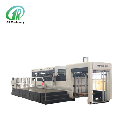 PLC Hydraulic Automatic Creasing Corrugated Carton Die Cutting Machine